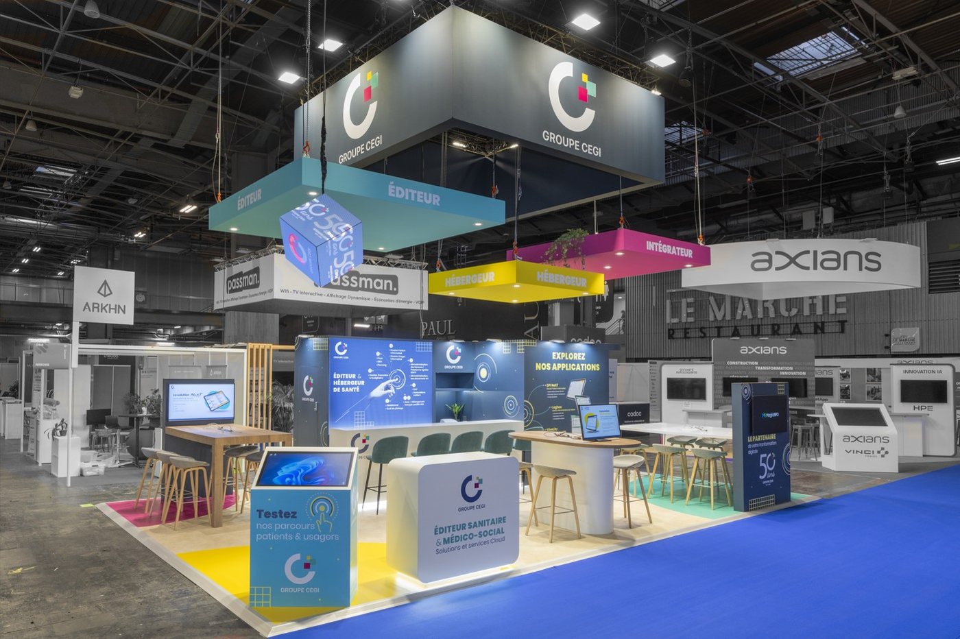 Groupe CEGI, stand réalisé