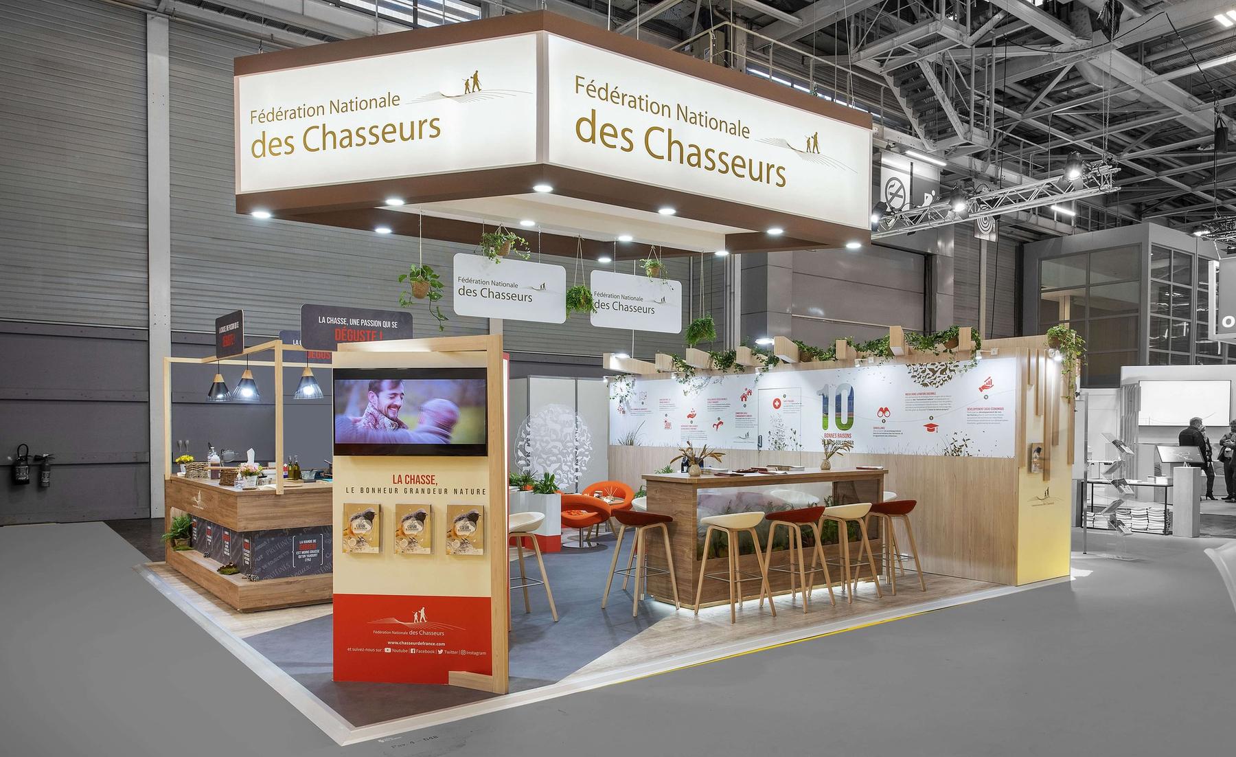 FNC, stand réalisé
