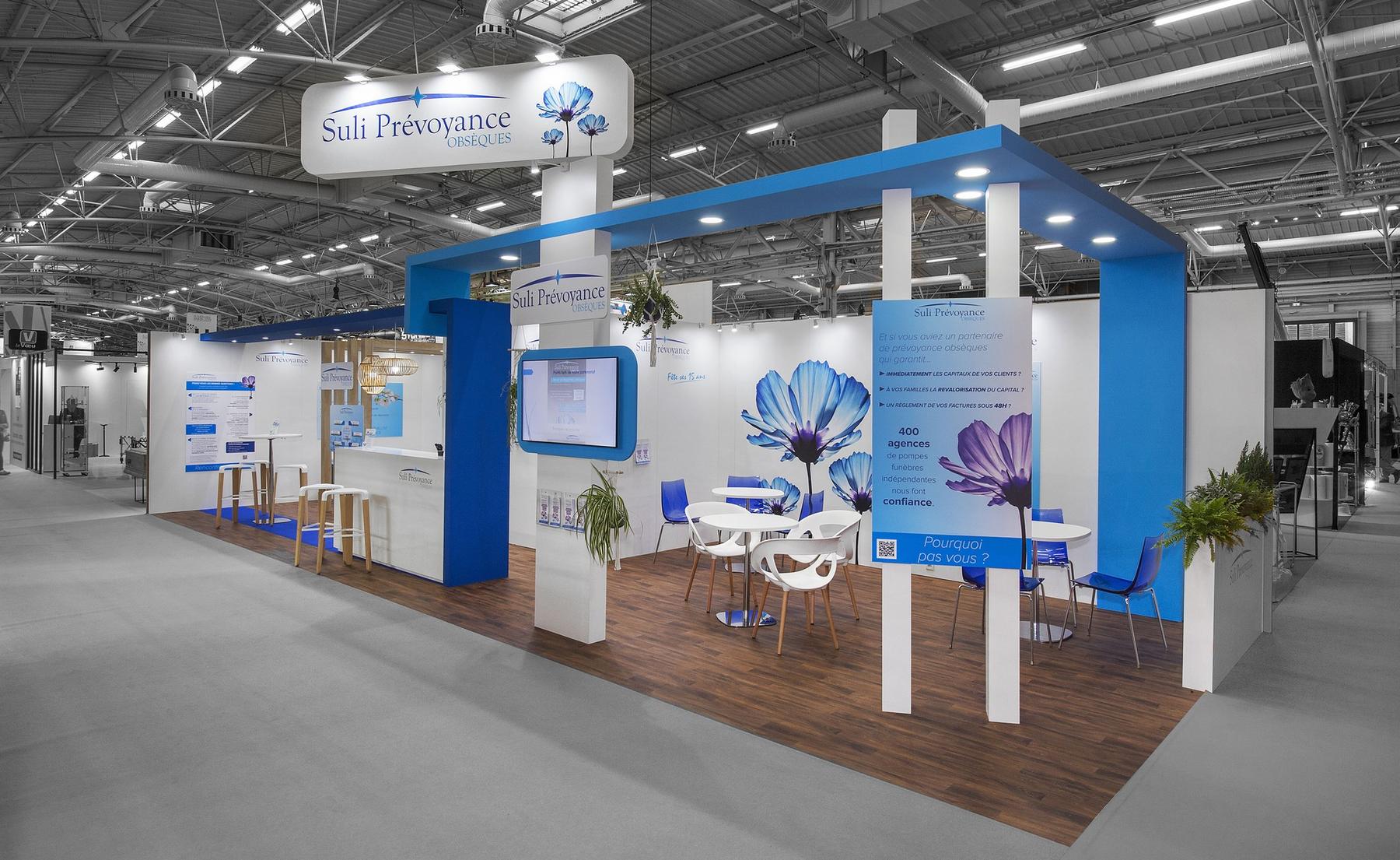 Suli Prévoyance, stand réalisé